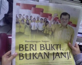 Popularitas SBY Tinggi, Golkar Harus Kerja Keras