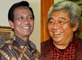  Sultan dan Taufiq Kiemas Bertemu 2 Jam di Yogya