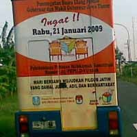 Panwas Pilgub Jatim Terima Laporan Pelanggaran Coblosan Ulang