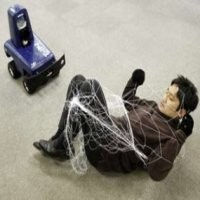 Keluarkan Jaring, Robot Beraksi bak Spiderman  