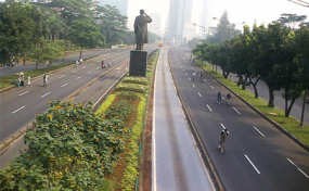 Car Free Day Sepi, Sudirman-Thamrin Tetap Tutup Sampai Pk 14.00 
