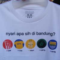 Kaos Nakal Ciri Khas Sunda  