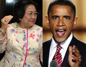 Mega Ingin Tiru Obama