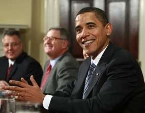 DPR AS Setujui Paket Stimulus Obama US$ 819 Miliar