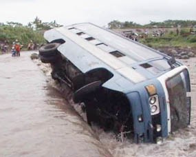 Lahar Dingin Semeru Terjang Bus PTPN XII 