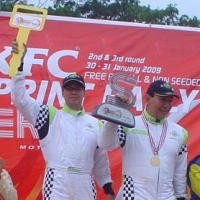 Tommy Soeharto Juara KFC Sprint Rally