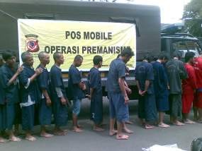 Selama 10 Hari, Polisi Tangkap 21 Pelaku Street Crime