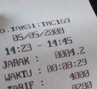 Sebaiknya Taksi Lain Memberikan Struk Seperti Transcab