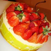 Lemon Strawberry Cheese Cake Untuk Yang Tersayang