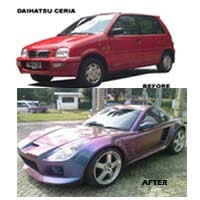 Daihatsu Ceria Disulap Jadi Roadster Keren