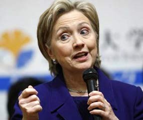 Murid Sekolah Obama Sambut Hillary dengan Keroncong Kemayoran