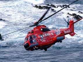 Helikopter Tercebur ke Laut, Seluruh Penumpang Selamat