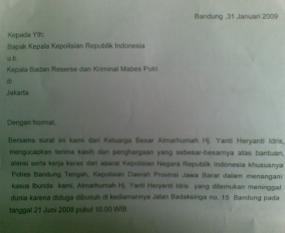 Kekejaman Suaminya Dituliskan Yanti Lewat Diari