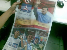 Iklan Politik Membuat Rakyat Pening