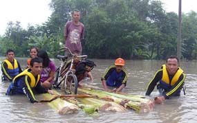 Hujan Deras, 11 Desa di Ngawi Banjir Setinggi 1 Meter