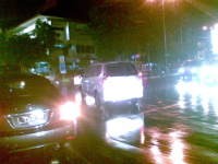 Hujan Turun, Genangan Air Menjamur di Jakarta