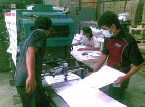 Cetak Surat Suara, Mesin PT Karya Kita Beroperasi 24 Jam