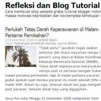 Ini Dia, Blog Sehat Minggu Ke-2 Maret 2009