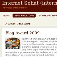 Ikuti Internet Sehat Blog Award 2009