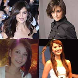 Gaya Seleb Dengan Hair Extension