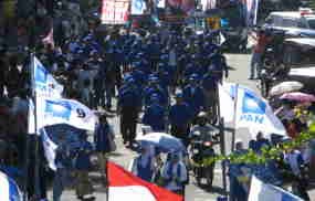 Kampanye Terbuka di Solo Diawali Kirab Parpol Bersama