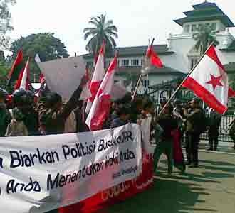 Mahasiswa Serukan Anti Golput