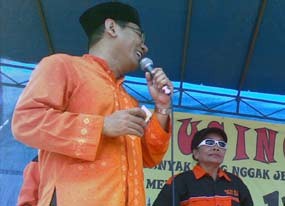 Nyanyi Terajana, Biem Benyamin Joget dengan Mpok Nori
