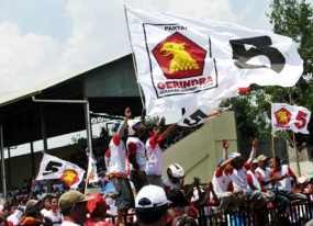 Kampanye Gerindra di Semarang Menipu