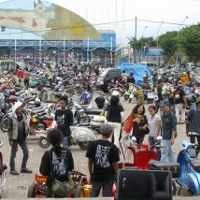 Vespa Gembel, Barang Historis Dipajang di Motor