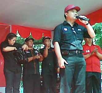 Kampanye PDP di Bandung
