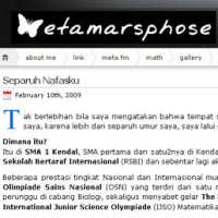  Pemenang Blog Award Minggu Ke-4 Maret 2009