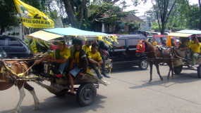 Delman Banjir Rejeki Saat Kampanye