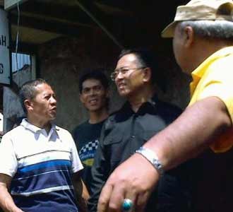 Dada Rosada Tinjau Korban Banjir