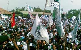 Ratusan Anak-anak Masih Warnai Kampanye PKB