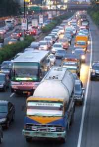 Akses Lebak Bulus-Ciputat Lumpuh