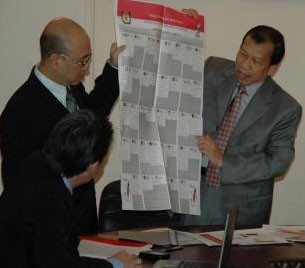 Wartawan Rusia Cermati Pemilu Indonesia