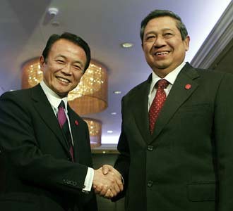 SBY Terima PM Jepang