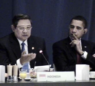 SBY & Obama Bersanding