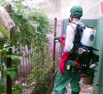 Sekolah TK Disemprot Desinfektan