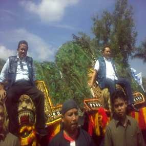 SB Kampanye di Atas Barongan Reog Ponorogo