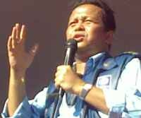 Panas Bakar Simpatisan PAN di Banjarmasin