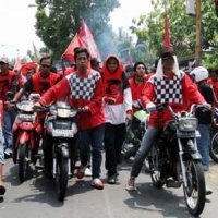 Kampanye PDIP di GBK Bubar, Senayan dan Sekitarnya Macet