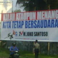 Spanduk dan Baliho Caleg Masih Terpampang di Jalan