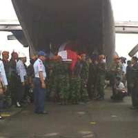 7 Jenazah Tiba di Pangkalan Udara Adisucipto