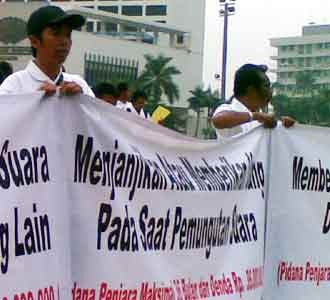 Sosialisasi Pencegahan Kecurangan Pemilu