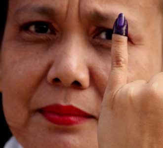 Warga Rutan Antusias Nyontreng