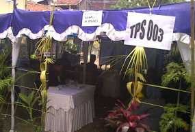 Nyontreng di TPS 03 Cibuntu Dapat Doorpize