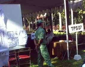 TPS Panas Mulai Didatangi Pemilih