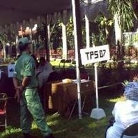 TPS di Komplek Menteri 71% Golput