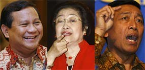Bahas Koalisi, Mega Bertemu Prabowo, Wiranto & Surya Paloh